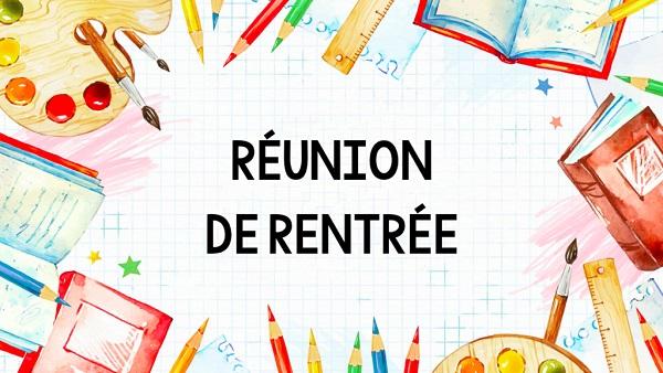 Reunion rentree