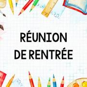 Reunion rentree